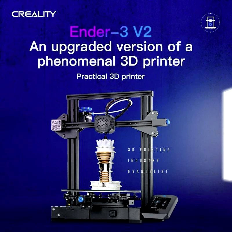 3D Drucker Bausatz Creality Ender 3 V2 + 2x INNOFIL3D Filament PLA 1.75mm 750g